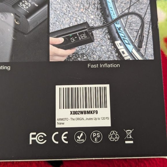 airmoto Original Portable smart air pump model BP198 New in box - Picture 6 of 15